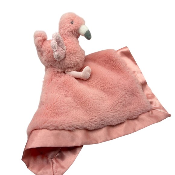 Cloud Island Pink Flamingo Baby Security Blanket Lovey - Picture 4 of 5